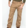 Hawx Men's Brown Stretch Ripstop Utility Work Pants - Big 