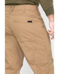 Hawx Men's Brown Stretch Ripstop Utility Work Pants - Big  -Men Western Cowboy 2000285770 200 P5