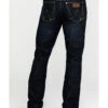 Wrangler Retro Men's Dax Dark Stretch Slim Bootcut Jeans 