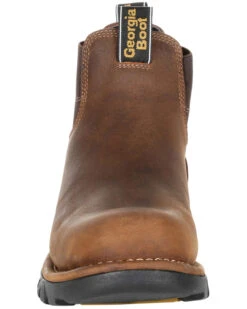Georgia Boot Men's Eagle One Waterproof Chelsea Work Boots - Soft Toe -Men Western Cowboy 2000291373 200 P5