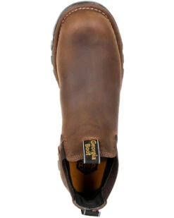 Georgia Boot Men's Eagle One Waterproof Chelsea Work Boots - Soft Toe -Men Western Cowboy 2000291373 200 P6