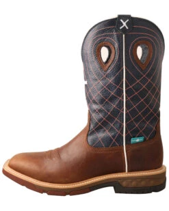 Twisted X Men's Waterproof CellStretch Western Work Boots - Soft Toe -Men Western Cowboy 2000307472 200 P3