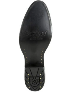 Durango Men's Black Full-Quill Ostrich Western Boots - Round Toe -Men Western Cowboy 2000320680 001 P7