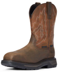 Ariat Men's Waterproof Big Rig Western Work Boots - Composite Toe