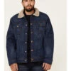 Cinch Men's FR Stretch Denim Sherpa Lined Trucker Work Jacket 