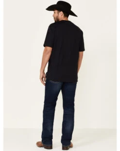 Cinch Men's Ian Rinse Dark Performance Stretch Slim Bootcut Jeans  -Men Western Cowboy 2000330782 402 P3