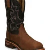 Justin Men's Resistor Western Work Boots - Composite Toe