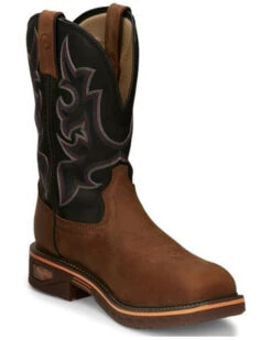 Justin Men's Resistor Western Work Boots - Composite Toe