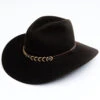Rodeo King Men's 5X Tracker Bonded Leather Western Felt Hat
