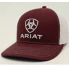 Ariat Men's Embroidered Logo Mesh Back Trucker Cap