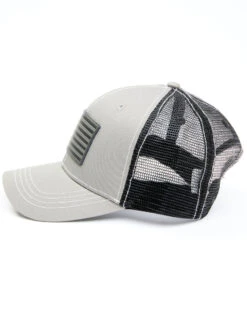 Cody James Men's Gray Flag Patch Mesh Back Ball Cap  -Men Western Cowboy 2000339182 020 P2