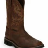 Justin Men's Driller Western Work Boots - Steel Toe