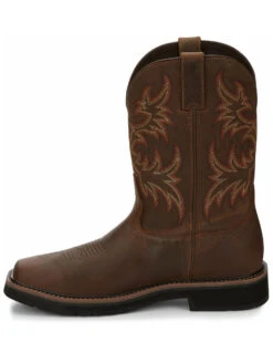 Justin Men's Driller Western Work Boots - Steel Toe -Men Western Cowboy 2000340831 280 P3