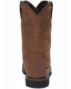 Justin Men's Wyoming Waterproof Western Work Boots - Steel Toe 10 Justin Men's Wyoming Waterproof Western Work Boots - Steel Toe -Men Western Cowboy 2000340871 200 P4