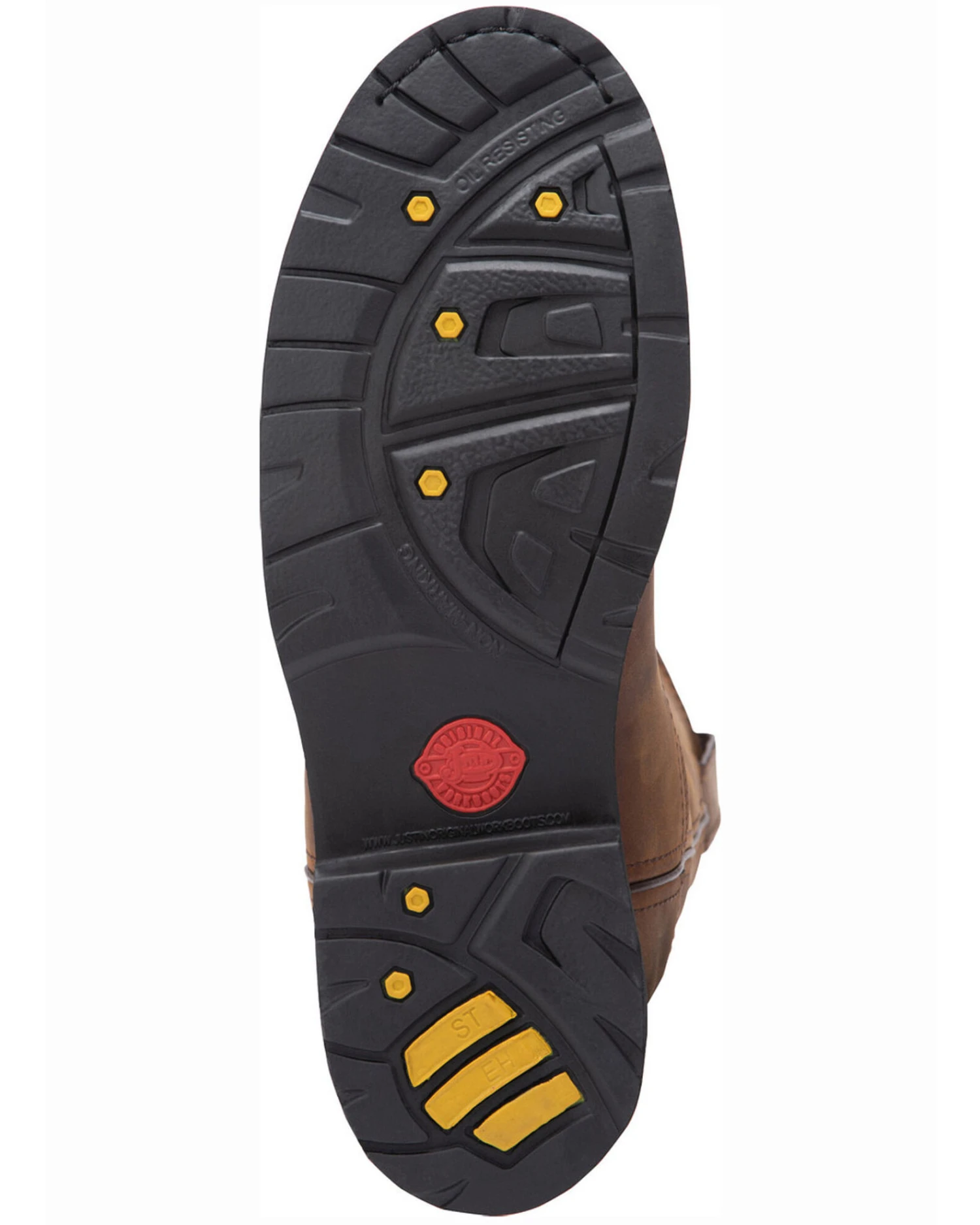 Justin Men's Wyoming Waterproof Western Work Boots - Steel Toe 7 Justin Men's Wyoming Waterproof Western Work Boots - Steel Toe - Image 7