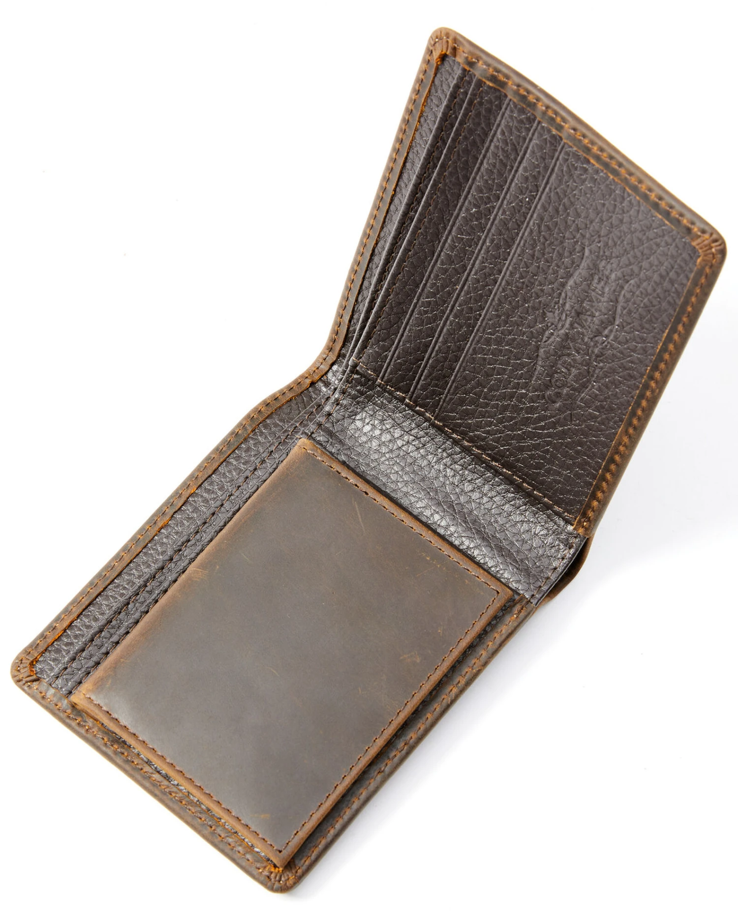 Cody James Men's Croc Embossed Bifold Wallet 2 Cody James Men's Croc Embossed Bifold Wallet - Image 2