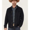 Cody James Men's Indigo Washed Button Down Unlined Denim Jacket 