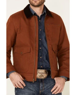 Pendleton Men's Whiskey Carson City Canvas Zip-Front Barn Coat 8 Pendleton Men's Whiskey Carson City Canvas Zip-Front Barn Coat -Men Western Cowboy 2000344099 235 P4