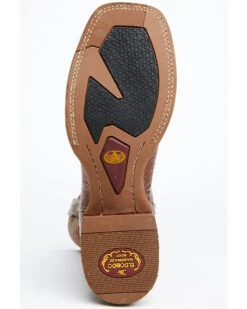 El Dorado Men's Rust Bison Western Boots - Broad Square Toe -Men Western Cowboy 2000350218 220 P7