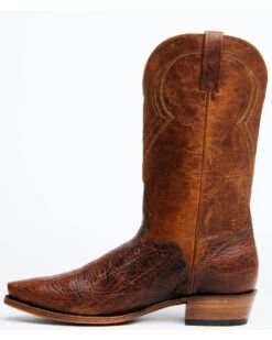 El Dorado Men's Rust Bison Western Boots - Snip Toe -Men Western Cowboy 2000350233 220 P3