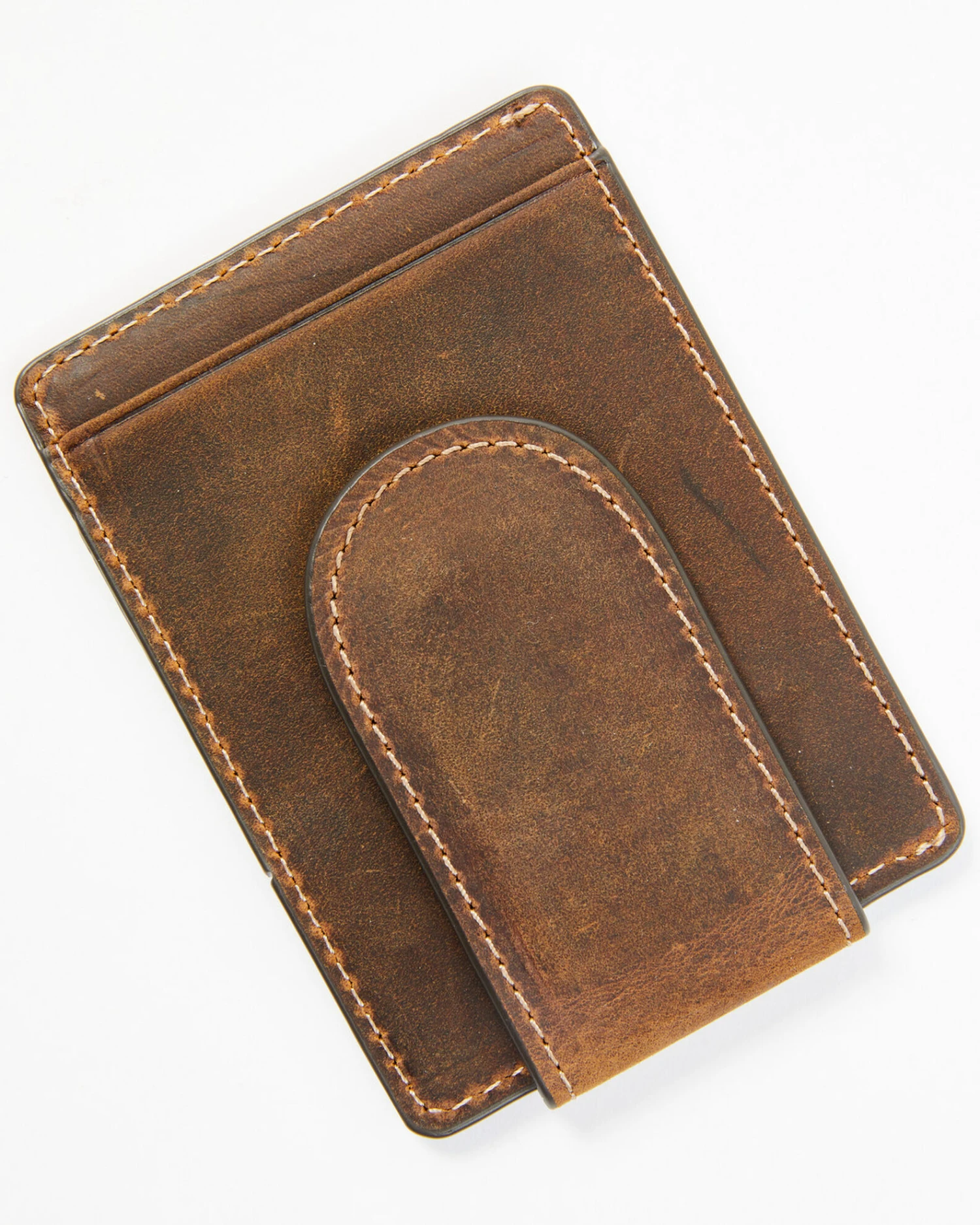 Cody James Men's Brown Ostrich Money Clip 2 Cody James Men's Brown Ostrich Money Clip - Image 2