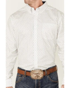 Cody James Core Men's Old Soul Mini Geo Print Long Sleeve Button-Down Western Shirt 6 Cody James Core Men's Old Soul Mini Geo Print Long Sleeve Button-Down Western Shirt -Men Western Cowboy 2000354263 100 P3