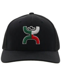 Hooey Men's Boquillas Logo Embroidered Mesh Back Trucker Cap -Men Western Cowboy 2000356386 001 P3