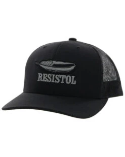 Hooey Men's Resistol Americana Feather Patch Mesh Back Trucker Cap