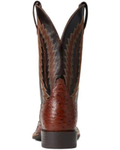 Ariat Men's Full Quill Ostrich Quantum Primo Western Boot - Broad Square Toe  -Men Western Cowboy 2000356431 200 P3