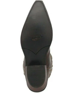 Laredo Men's Murphy Braid Bucklace Distressed Western Boots - Snip Toe  -Men Western Cowboy 2000356844 240 P7