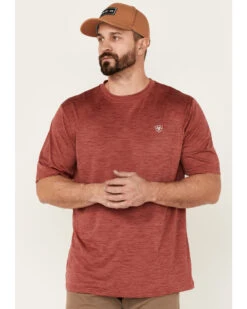 Ariat Men's Rubaiyat Charger Shield Graphic Short Sleeve T-Shirt 