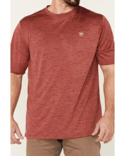 Ariat Men's Rubaiyat Charger Shield Graphic Short Sleeve T-Shirt  -Men Western Cowboy 2000357399 642 P3