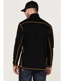 Cody James Men's FR Knit 1/4 Zip-Front Work Pullover 7 Cody James Men's FR Knit 1/4 Zip-Front Work Pullover -Men Western Cowboy 2000357988 001 P4