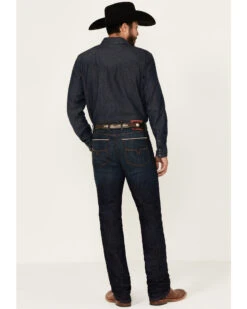 Kimes Ranch Men's Roger Dark Wash Stretch Slim Bootcut Jeans  -Men Western Cowboy 2000358676 400 P3