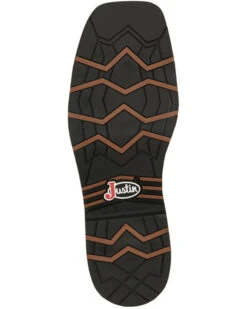 Justin Men's Stampede Bolt Pull On Western Work Boots - Nano Composite Toe  -Men Western Cowboy 2000359245 200 P7