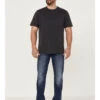 Brothers & Sons Men's Wilderness Distressed Stretch Regular Straight Jeans  