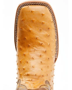 Cody James Men's Full-Quill Ostrich Exotic Western Boots - Broad Square Toe  -Men Western Cowboy 2000359773 200 P6