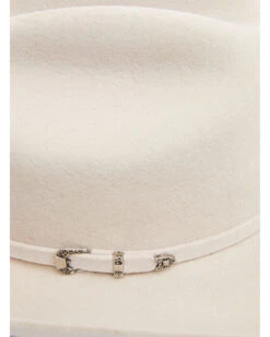 Cody James Men's 3X Silver Belly Self Buckle Band Wool Felt Western Hat  -Men Western Cowboy 2000360411 115 P2