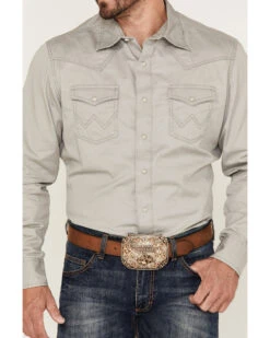 Wrangler Retro Premium Men's Long Sleeve Snap Western Shirt  -Men Western Cowboy 2000360600 020 P3