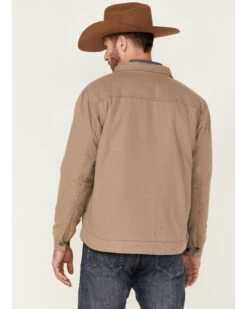 Justin Men's Solid Jackson Long Sleeve Snap Shirt Jacket  -Men Western Cowboy 2000363832 250 P4