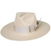 Stetson Men's Atacama Silver Belly Pinch Front Straw Western Hat 