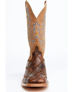 Horse Power Men's Patchwork Western Boots - Broad Square Toe -Men Western Cowboy 2000364671 200 P4