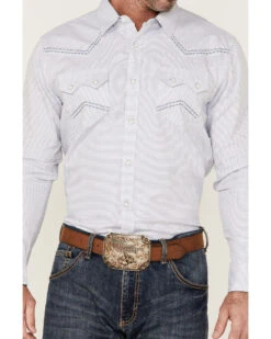 Cody James Men's Sand Creek Tonal Solid Long Sleeve Snap Western Shirt - Big & Tall  -Men Western Cowboy 2000364926 100 P3