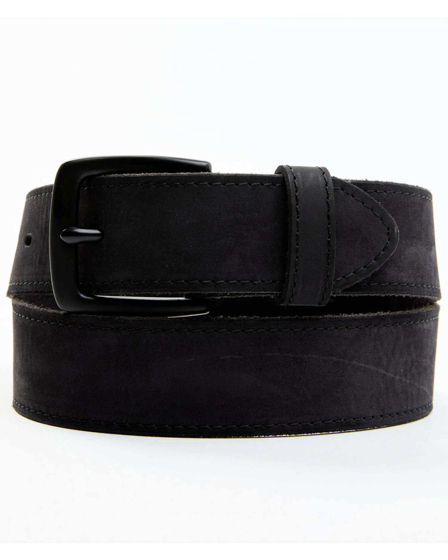 Hawx Men's Black Matte Buckle Belt 1 Hawx Men's Black Matte Buckle Belt