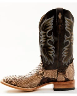 Cody James Men's Exotic Python Western Boots - Broad Square Toe  -Men Western Cowboy 2000367488 201 P3