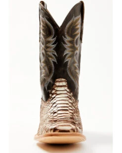 Cody James Men's Exotic Python Western Boots - Broad Square Toe  -Men Western Cowboy 2000367488 201 P4