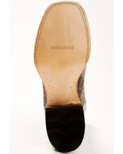 Cody James Men's Exotic Python Western Boots - Broad Square Toe  -Men Western Cowboy 2000367488 201 P7