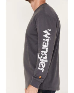 Wrangler Men's FR Logo Graphic Long Sleeve T-Shirt -Men Western Cowboy 2000368926 020 P3