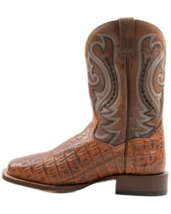 Dan Post Men's Exotic Caiman Western Boots - Broad Square Toe -Men Western Cowboy 2000370753 235 P3