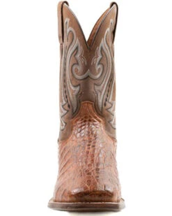Dan Post Men's Exotic Caiman Western Boots - Broad Square Toe -Men Western Cowboy 2000370753 235 P4